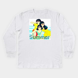 summer Kids Long Sleeve T-Shirt